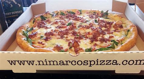 Nimarcos pizza - There is a reason why NiMarco’s Pizza has been going strong since its doors opened in 1979! We are dedicated to making the best homemade pizza possible. Our dough and sauce are made fresh …